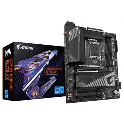 Gigabyte Placa Base B760 AORUS ELITE AX DDR5 ATX L en Huesoi